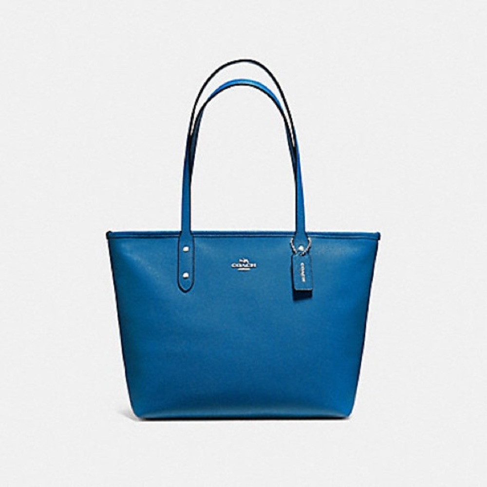 COACH CITY ZIP TOTE
